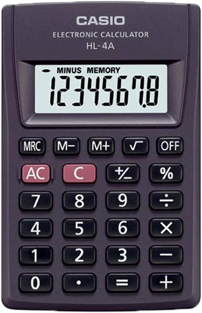 HL-4A Portable Calculator, Extra Small Size
