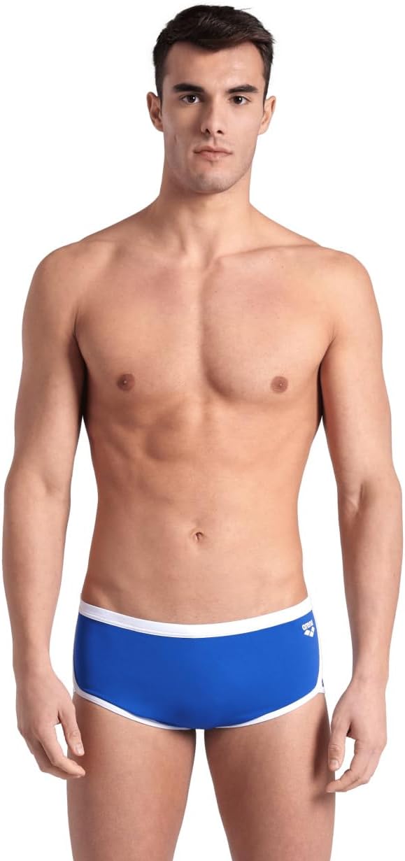 Men's Icons Solid Swim Trunks