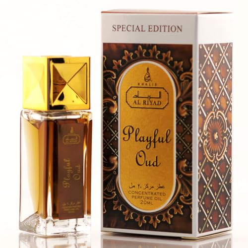 Maison d’Orient Playful Oud Oriental Woody Perfume Oil Roll‑On 20 mL — Alcohol‑Free, Vegan,