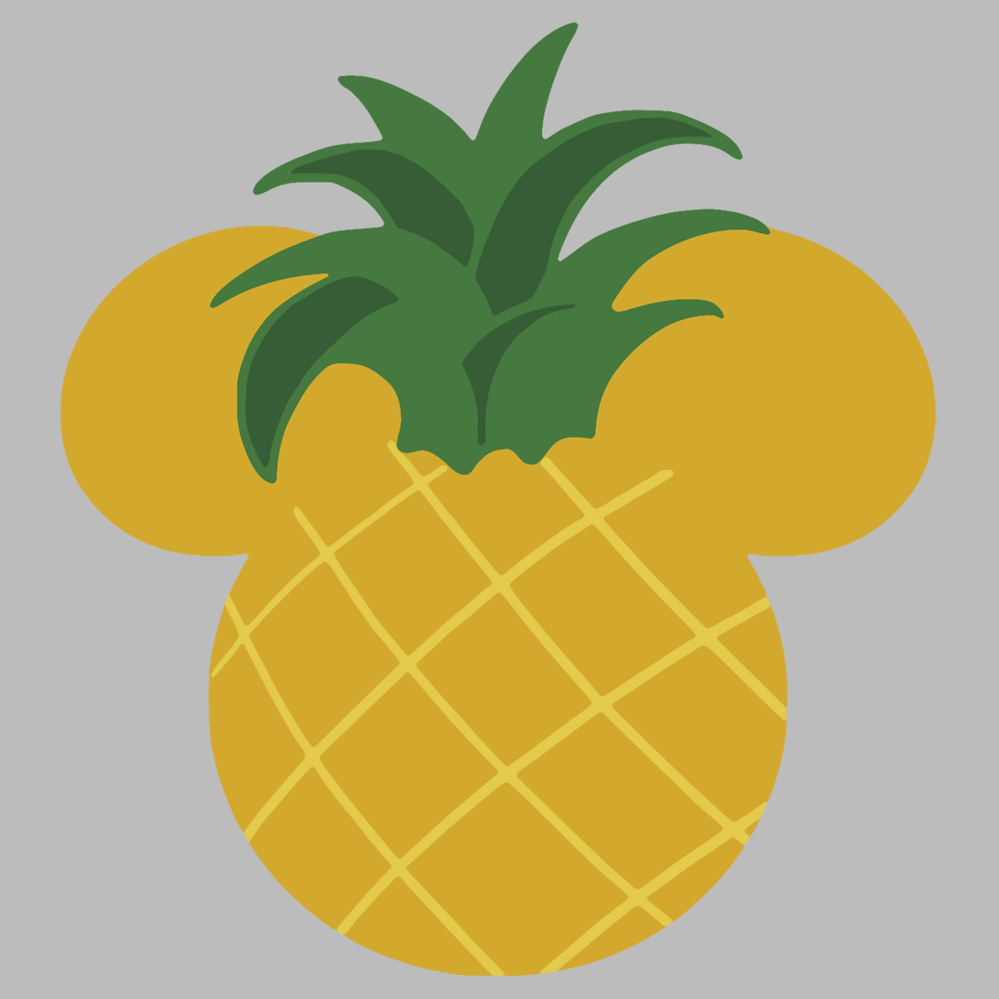 Disney chłopięca bluza z kapturem z pineapple ears, sportowa Heather, M, sportowa Heather, M, Sportowy wrzos, M