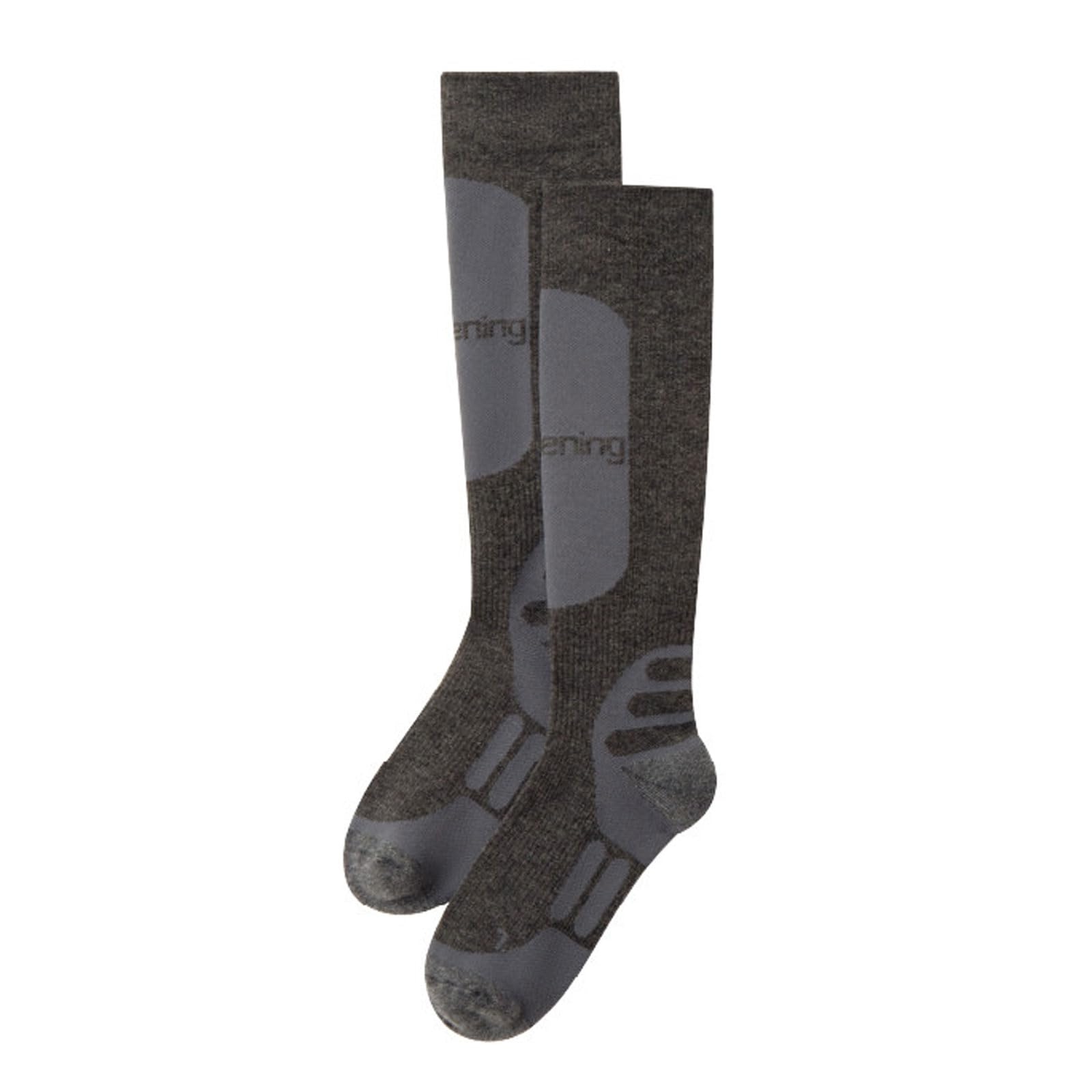 Calzini da Sci in Lana Merino per Uomo e Donna Calze Termiche al Ginocchio Calzini da Snowboard con Cuscino in Spugna Assorbimento umidità per Sci-Montagna-Escursionismo-Trekking