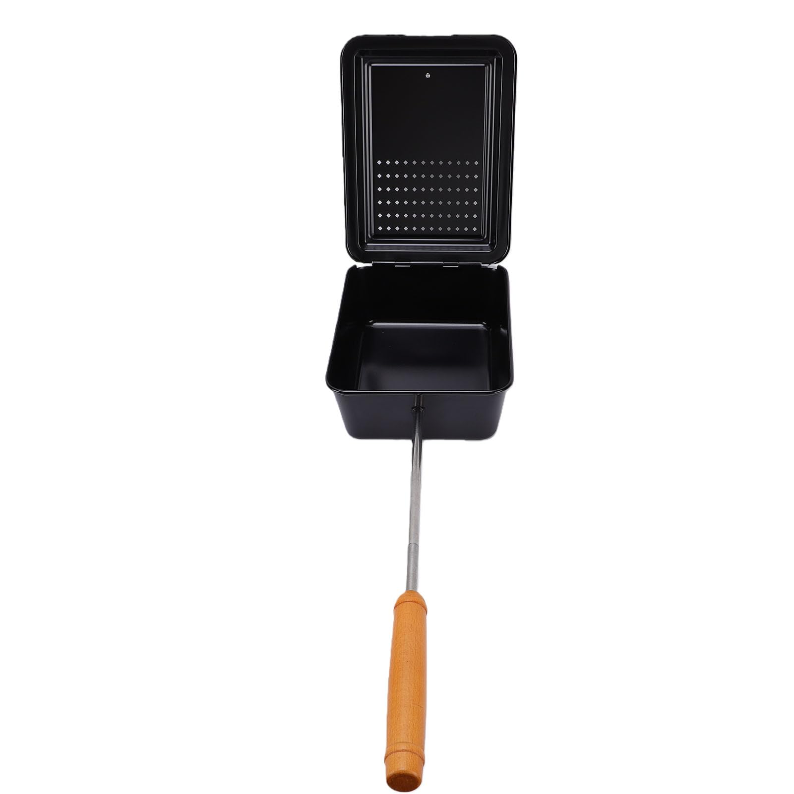 Naroote Máquina de Palomitas para Camping y Fogata, 3.5QT (BLACK)