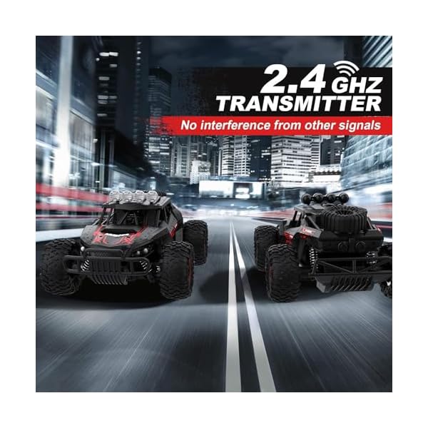 Ferngesteuertes Auto Offroad fÃ¼r Junge drauÃen mit 2-Akku 70 Minuten 1:16 MaÃstab RC Buggy 25KM/H 2,4 GHZ Funkfernsteuerung Rennwagen Crawler Truck GelÃ¤ndewagen Car Spielzeug (klassisch) – Bild 3