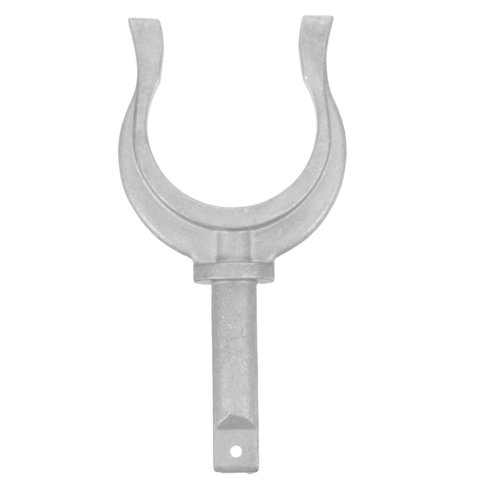 Milisten Accessoire de Pagaie en Alliage D'aluminium Léger Surface Spécial pour Siège de Rame Marine et Barque à Rames Argenté