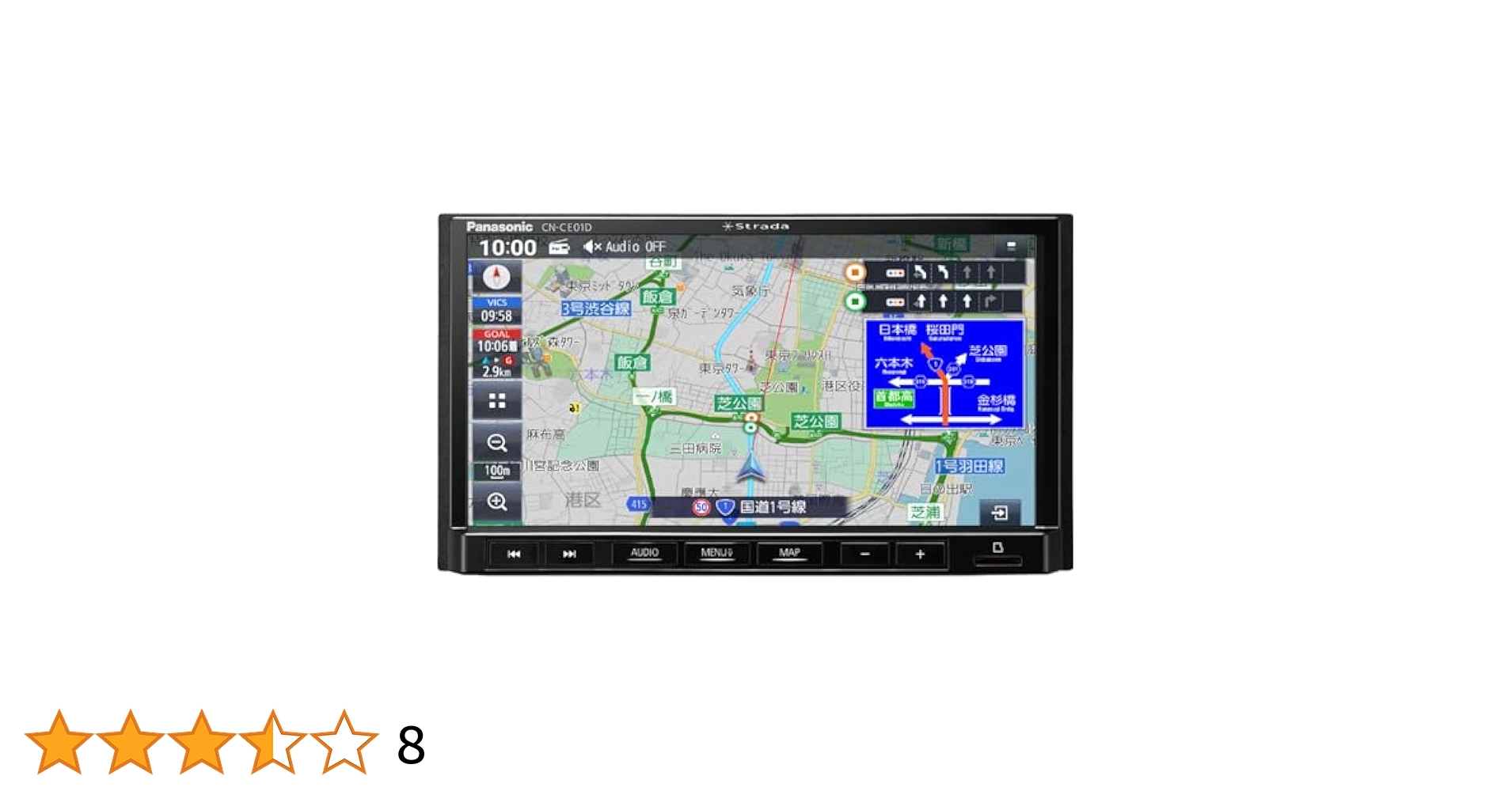 カーナビ Panasonic CN-CE01WD Panasonic パナソニック CN-CE01WD Strada ストラーダ カーナビ