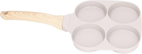 Miniatura 6 de Sartén antiadherente para panqueques con 4 tazas, sartén de aleación para cocina de gas y cocina de inducción, para estufa de gas y cocina de