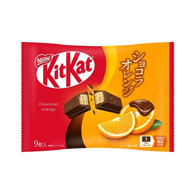 Amazon | ネスレ キットカット オレンジショコラ 9枚×14袋 | ノー