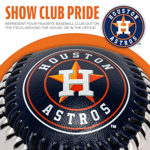 Image of Franklin Sports MLB Team Soft Baseballs - Team Logo - Fan Shop Toy Baseball for Kids - Decoration for Desks and Office