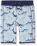Småfolk Jungen Swim Pants. Sharks Badeshorts, Blau (Ether-707), 1-2 Jahre