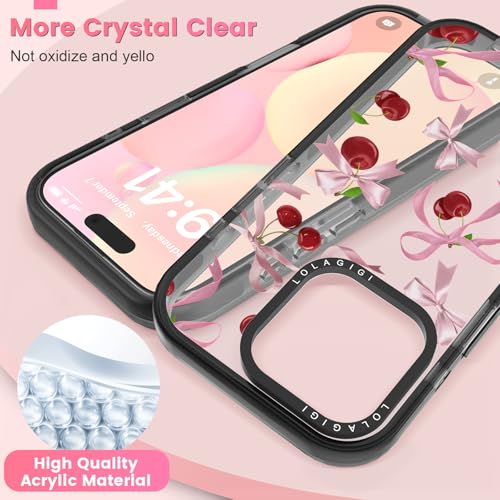 LOLAGIGI Case for iPhone 13 Cute Pink Cherry Bow by LOLAGIGI - Used condition - Image 4