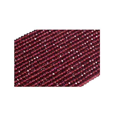 Grenat naturelle 2mm : finissez-en avec les imitations, perles véritables pour bijoux
