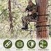 Jarquia Hunting Climbing Stick Straps-Treestand Stabilizer Straps-Tree Stand Accessories for Holding Climbing Tree Stand and Hanging Holding Gear (3pc)
