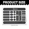 GLPRKOW 3 Pièces Protection Cadre Vélo Autocollants en Carbone, Protection Cadre Vélo Autocollants, Film de Protection Cadre Vélo, Autocollants de Protection Vélo, pour Vélo, VTT etc. #1