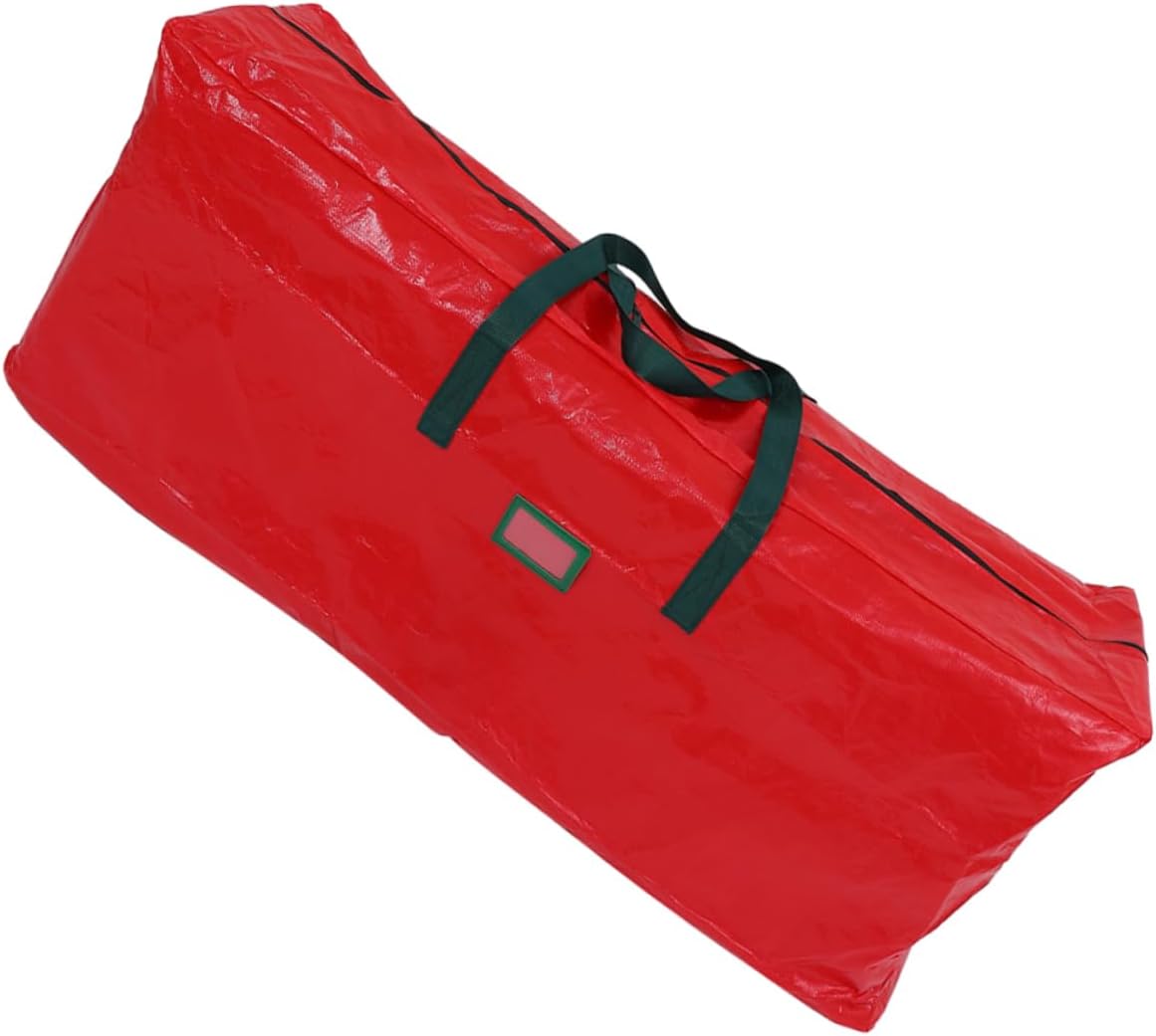 Kisangel Large Christmas Tree Storage Bag Organizer Carry Handles Xmas Tree Pouch for Convenient Holiday Decor Protection
