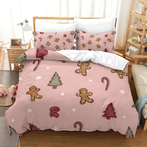 Housse de couette fermeture éclair 3D motif chien microfibre douce