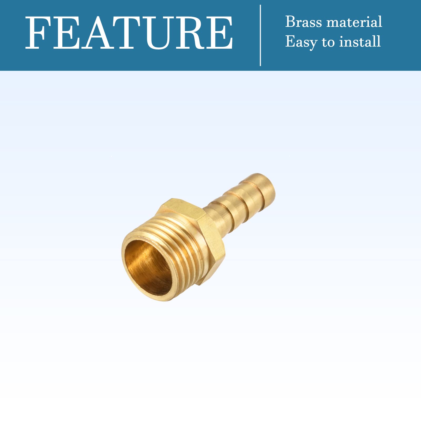 QUARKZMAN Raccord Rapide à Pousser Pour Tube 8mm OD X 1/8