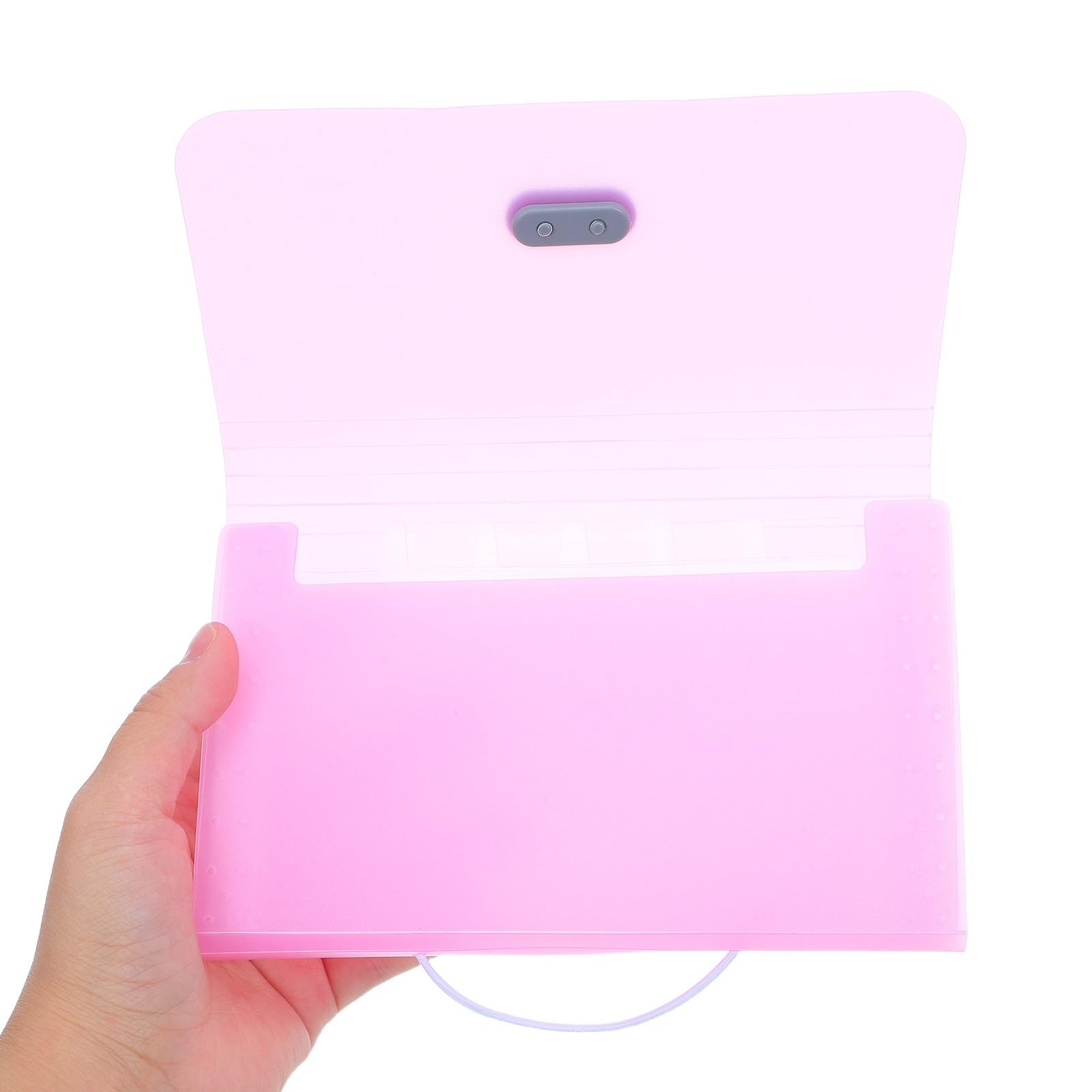 8 cartelle espandibili formato A6 - Mini cartelle a fisarmonica a 13 tasche con etichette indice - Portatili per documenti quotidiani, ricevute fiscali, carte, coupon e piccoli documenti