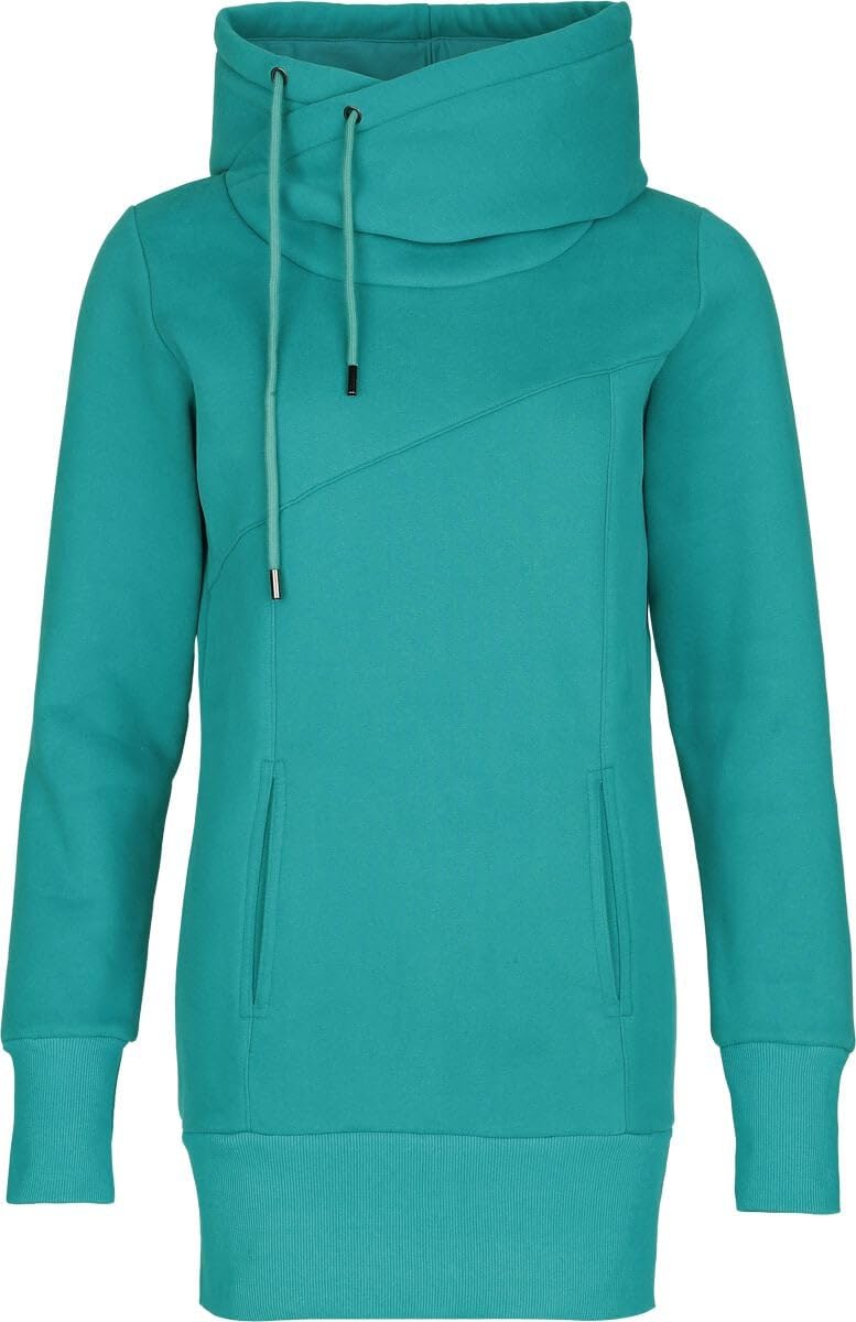 RED by EMP Femme Sweat-Shirt à Capuche Turquoise