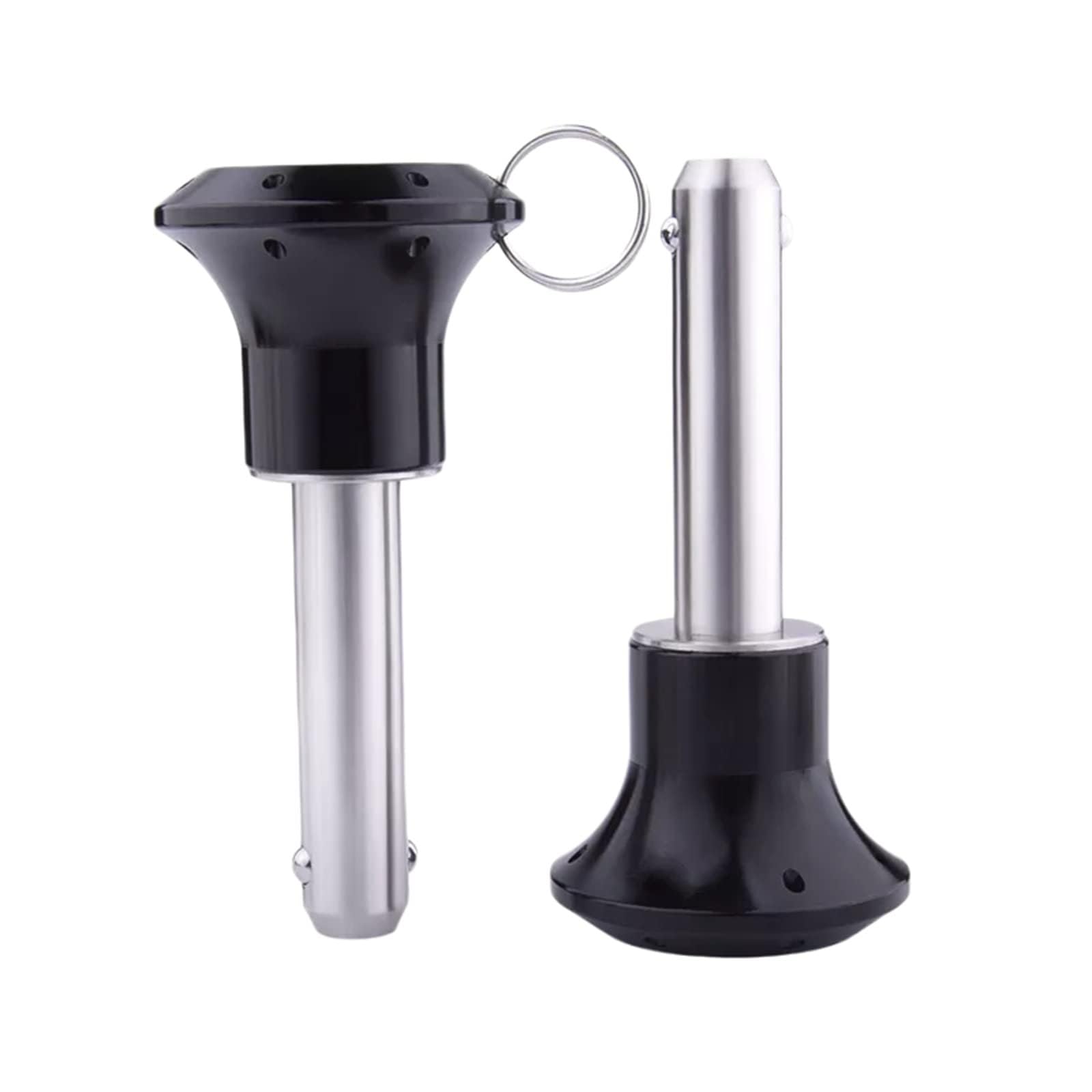 1 pz VCN111 Diametro 6 mm Testa in alluminio Pulsante in acciaio inossidabile Perno a sgancio rapido, di bloccaggio a testa sferica for apparecchiature audio