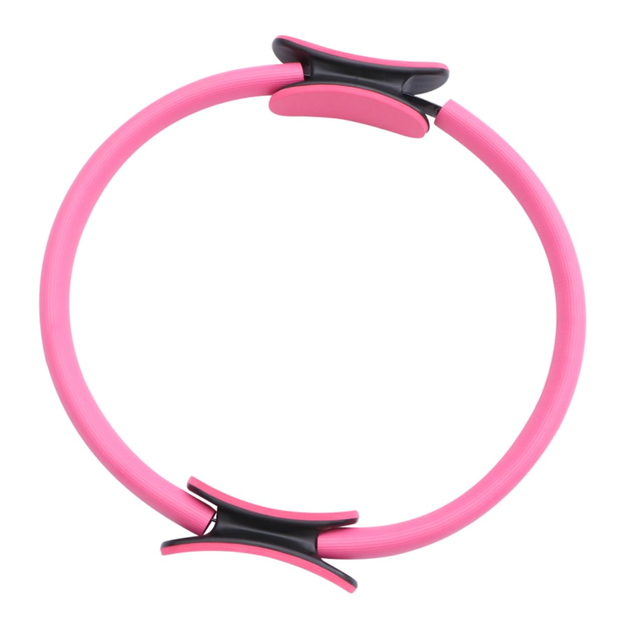 BRIGHTFUFU 1pc Pink Resistance Ring Yoga Circle for Balance and Flexibility Durable Fitness Accessory for All Levels Yoga Enthusiasts and Women