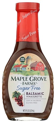 Maple Grove Farms Sugar Free Balsamic Vinaigrette, 8 oz (Pack