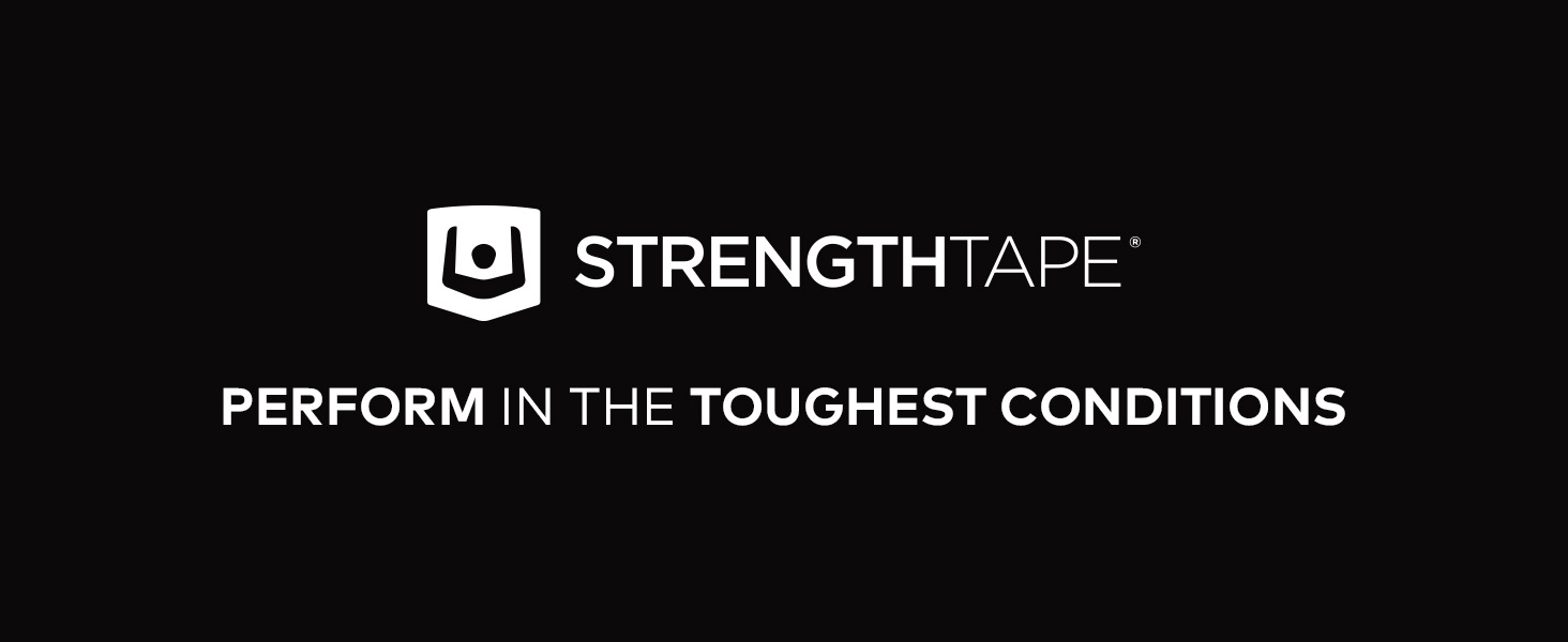 StrengthTape Kinesiology Tape, K Tape Taping Kits, Premium Sports Tape Provides Support and Stability to The Target Area, Multiple Kits Available
