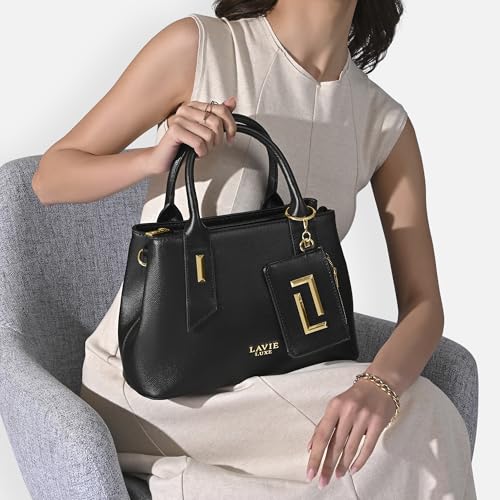 Image of Lavie Luxe Women's Duo Rumba Handbag | Handbag for Work | Ladies Purse | Stylish Shoulder Bag | Gift for Women