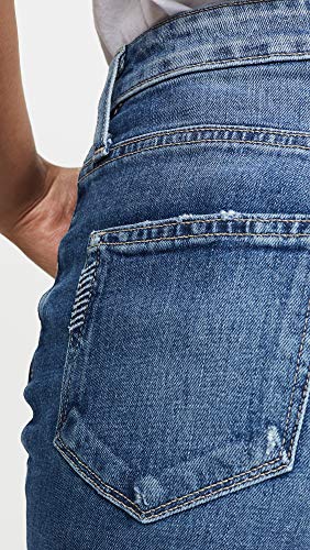 Paige Women's Sarah Slim Jeans, Briony Destructed, Blue, 26 #TOP5