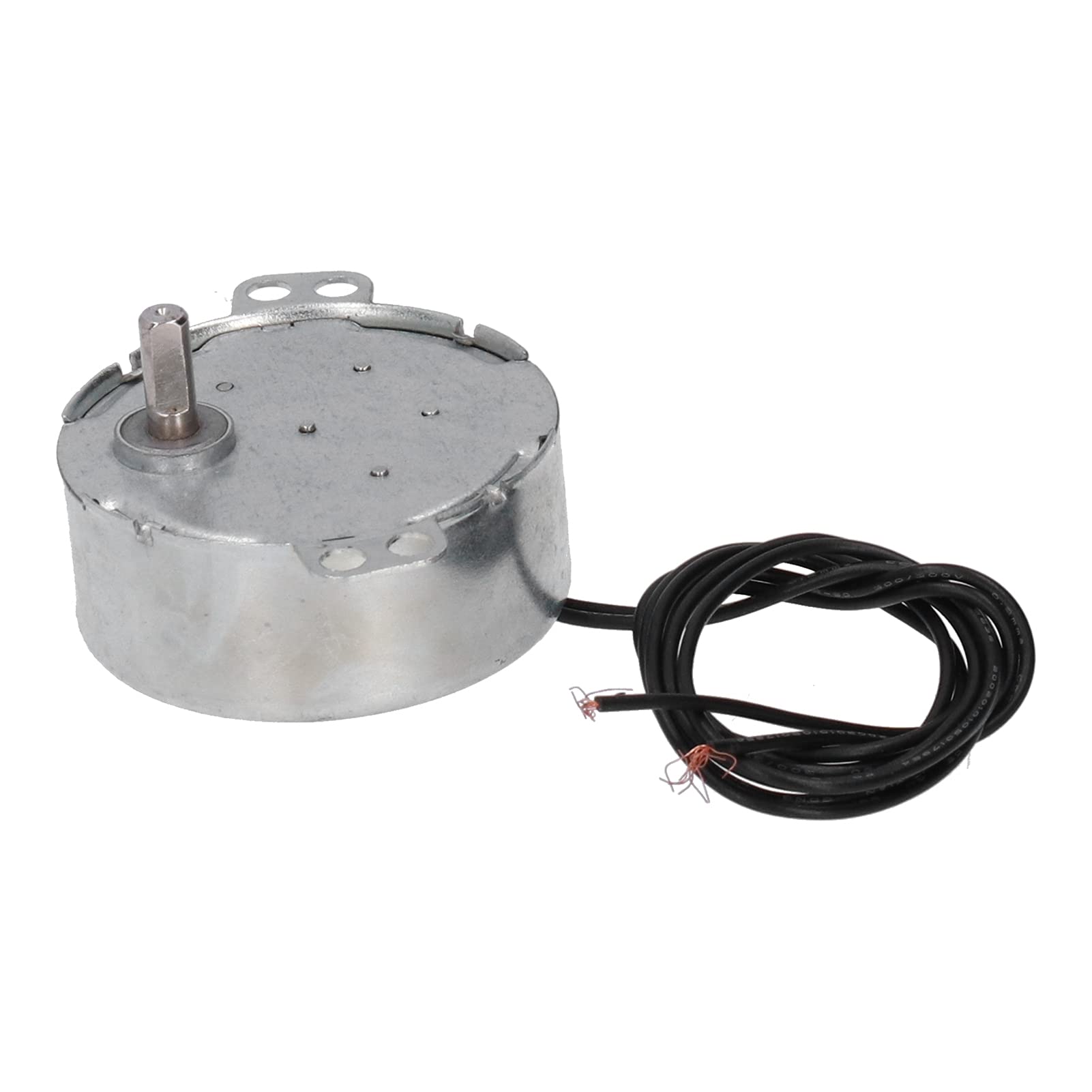 Micro Moteur Moteur Synchrone AC Aluminium Laiton TYC 50 220 240 V 2,5 3RPM 4W CCW Faible Bruit Couple Élevé Vitesse Constante pour Support d'affichage de Plateau Tournant de Chauffage de