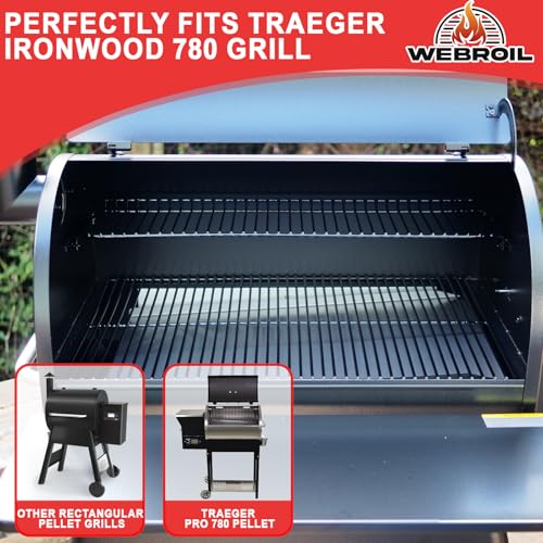 Image of 6 Packs BAC520 Drip Tray Liners for Traeger Pro 780 Pellet Smoker Grill