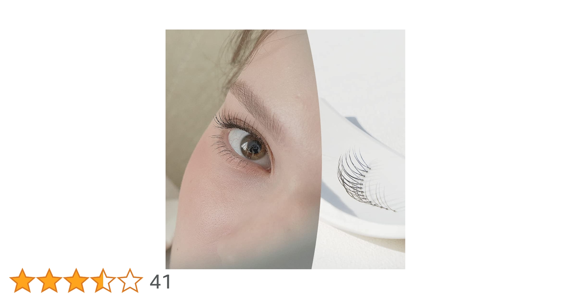 部分　つけまつげ　ポーチ付き Amazon | [EYE2IN公式] 部分用つけまつげ フルキット(斜線型