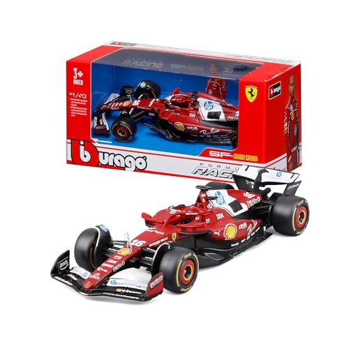 Bburago - Ferrari SF-25 F1 2025#16 Leclerc, Coche diecast a...