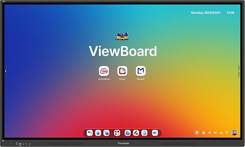 ViewSonic ViewBoard IFP8634 86 IFP34 Series écran LCD rétro éclairé par LED interactive avec écran tactile touch / capacité PC en option slot in Android ... - vue 2