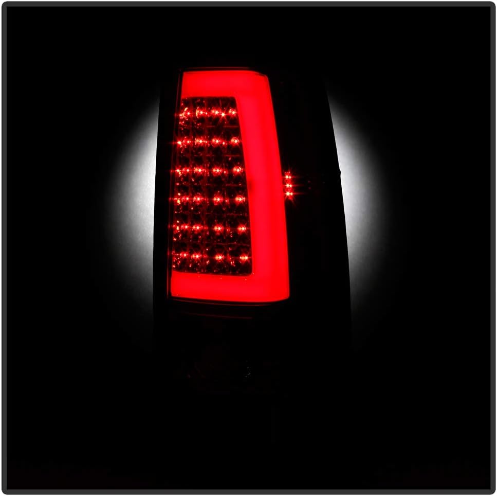 ACANII - For 2003-2006 Chevy Silverado 1500 2500 3500 Red LED Tube Tail Lights Brake Lamps Assembly Driver & Passenger