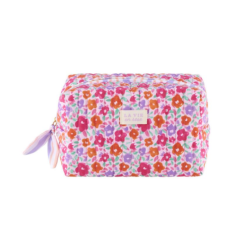 Derrière la Porte DLP "La Vie en Rose" Motif Pencil Case, Multicolored, pencil case