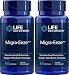 Life Extension Migra-EezeTM Standardized Butterbur-Ginger-Riboflavin Formula 60 Softgels (Pack of 2)
