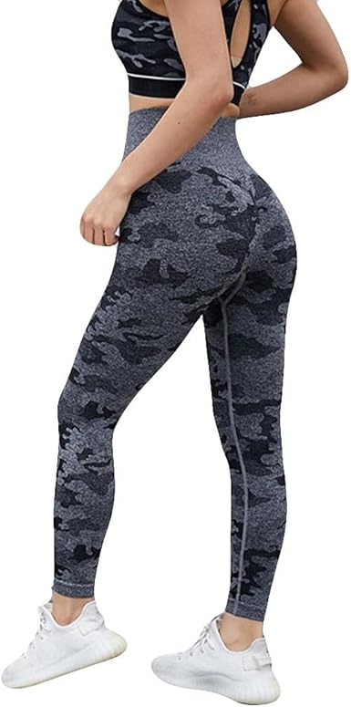 Amazon.com: Lovor Leggings de cintura alta para mujer camuflaje suave  control de barriga adelgazante pantalones de yoga para entrenamiento  Running Reg \u0026 Plus tamaño : Ropa, Zapatos y Joyería