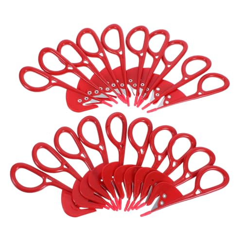 FUNNETOYU Couteaux Découper Intestins Volaille Inox Ouvre Intestins Ustensile Cuisine Abs et Acier Adapté Maison et Restaurant Couleur Aléatoire