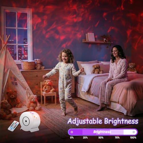 Image of Galaxy Projector for Bedroom, Galaxy Light Projector with 41 Lighting Modes, Starry Nebula Ceiling Night Light with Timer and Remote, Room Decor, for Christmas, Birthdays
