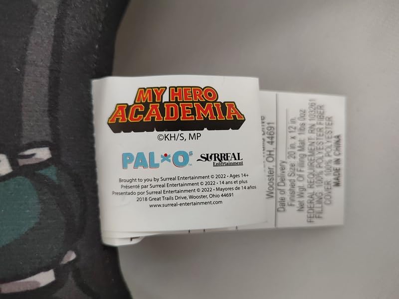 Surreal Entertainment Bakugo – Double-Sided Bakugo Pillow – My Hero Academia | Palo Edition