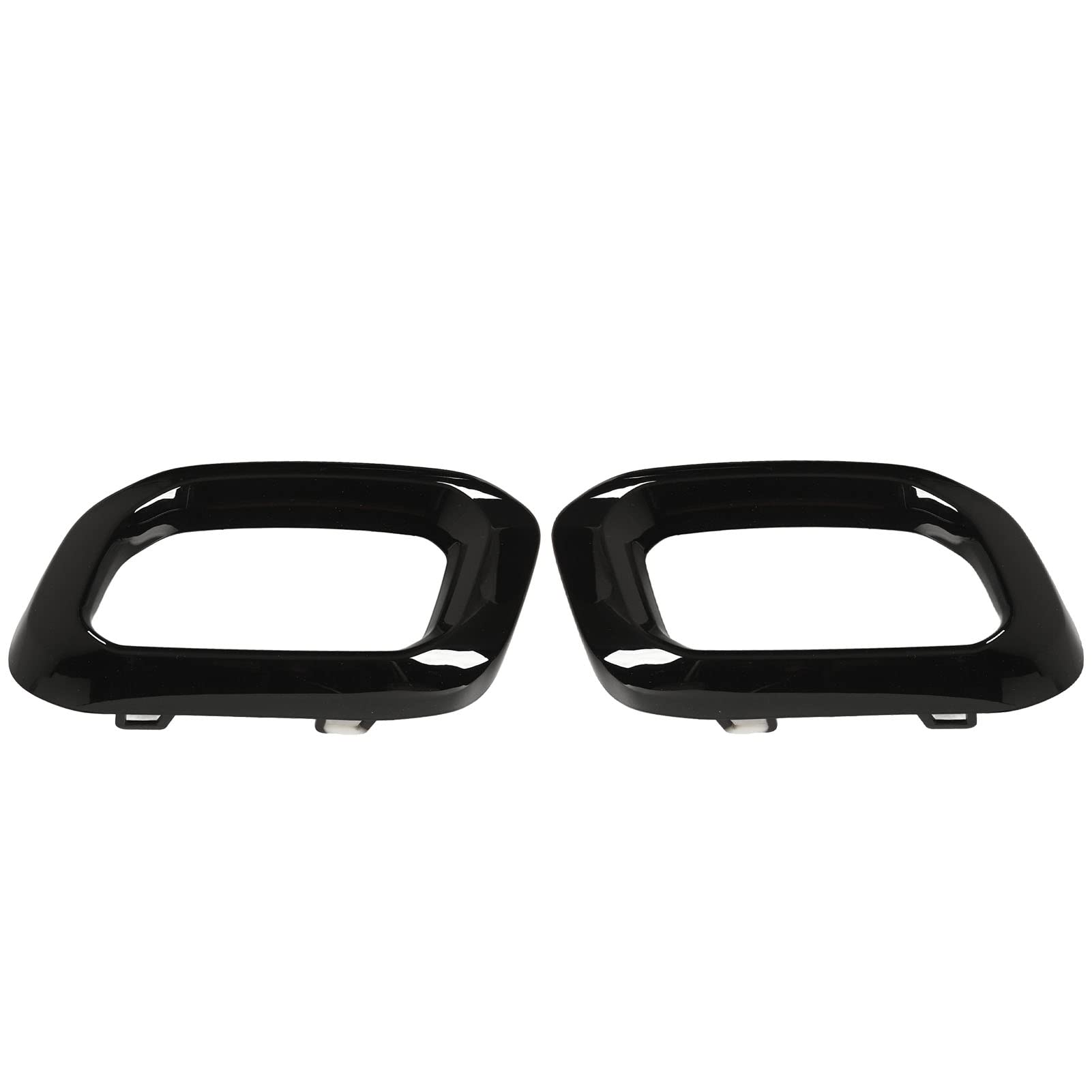 Embellecedor de la Cubierta del Tubo de la Punta de Escape, Embellecedor de la Cubierta de la Punta de Escape Ajuste del Bisel para GLC GLE GLS-Class X253 C253 W167 V167 C167 (Negro brillante)