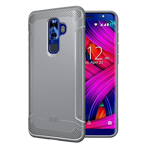 Nuu Mobile G3 Case, TUDIA Carbon Fiber Design Lightweight [Linn] TPU Bumper Shock