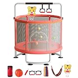 Wizoowip Trampolin Outdoor Kinder Verstellbares Baby-Kleinkind Kindertrampolin...