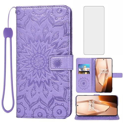 Housse Oneplus 13R violet finition premium Asuwish protection integrale