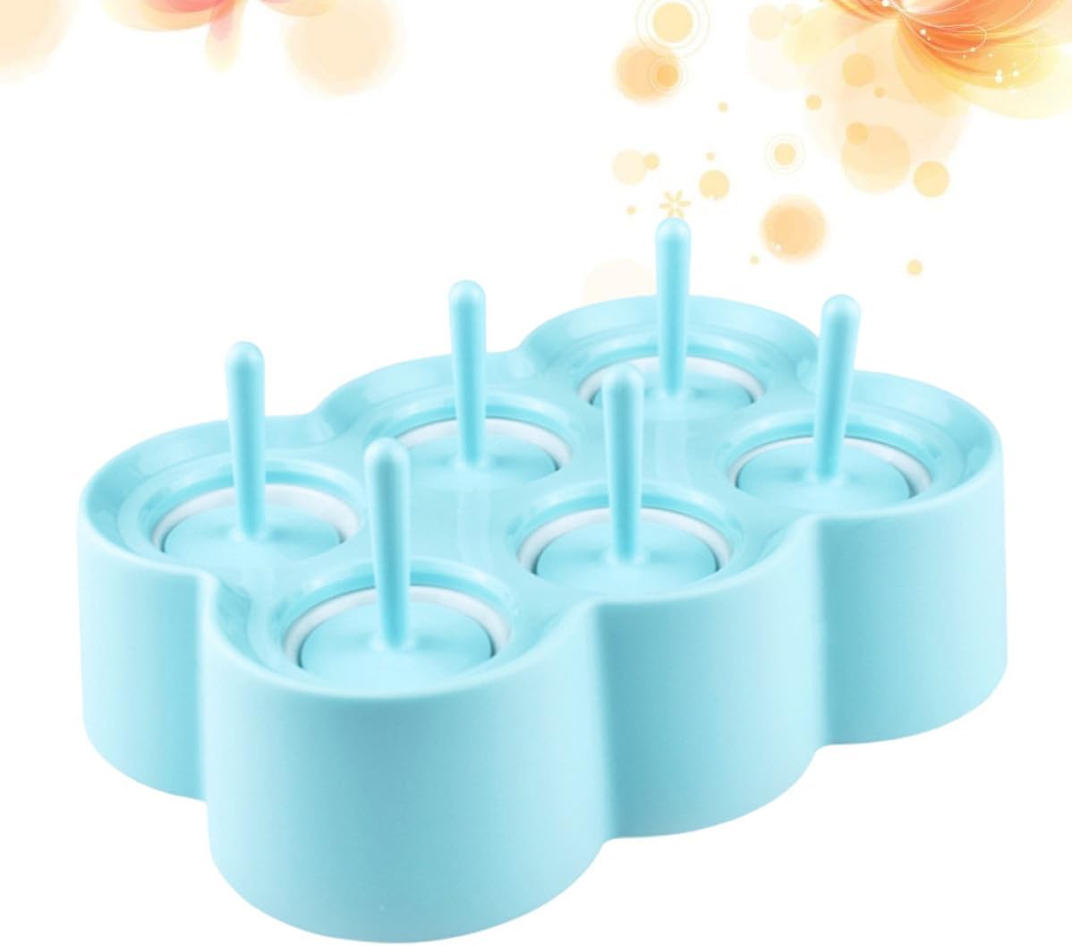 Silicone round Ice Cream Mold, Multi-cavity Tray