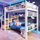 【L'éclairage LED intégré crée une ambiance】 : des bandes lumineuses LED sont installées sous le lit, qui peuvent être commandées par simple pression d'un bouton ou d'une application et permettent un réglage individuel de la luminosité et de la couleur. L'éclairage crée une atmosphère chaleureuse ou animée, soulignant le style moderne du lit.