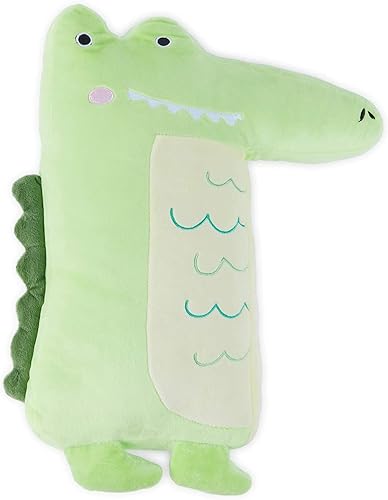 Okuna Outpost Almohada de cinturón de seguridad de cocodrilo para niños, cojín de asiento de automóvil (paquete de 1)