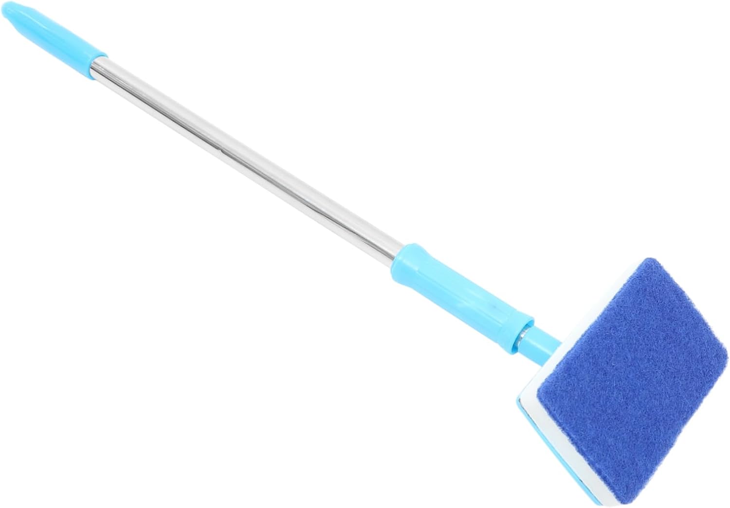 Beaupretty 2pcs Adjustable Handle Cleaning Brush for Fish Tanks Aquarium Glass Scrubber for Rectangle Aquariums Design Easy to Use