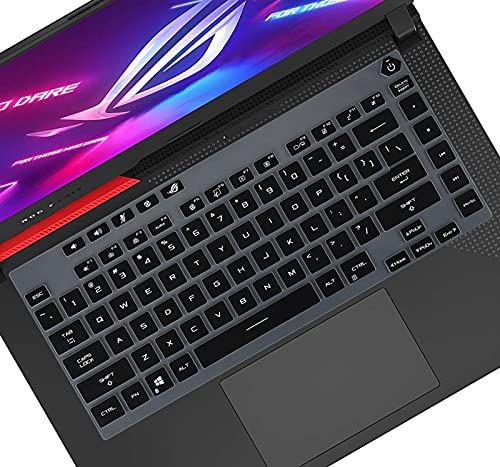 Keyboard Cover for 2021 New ASUS ROG Strix G15 Gaming Laptop G513QR G513QR-ES96, 15.6