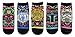 Star Wars Sugar Skull Ornate Juniors/Womens 5 Pack Ankle Socks Size 4-10